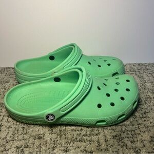 Crocs Green Clogs Size 9 Men’s